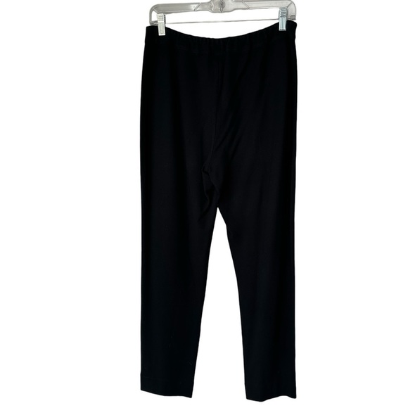 Soft Surroundings Black Ponte Knit Elastic Waist Pants, Style 22970, size Medium - Picture 4 of 7